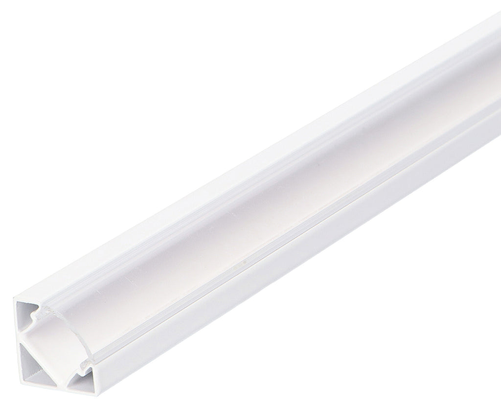 Profil LED aluminiowy SobkoTEC ST3 2m bialy, z zalozonym kloszem