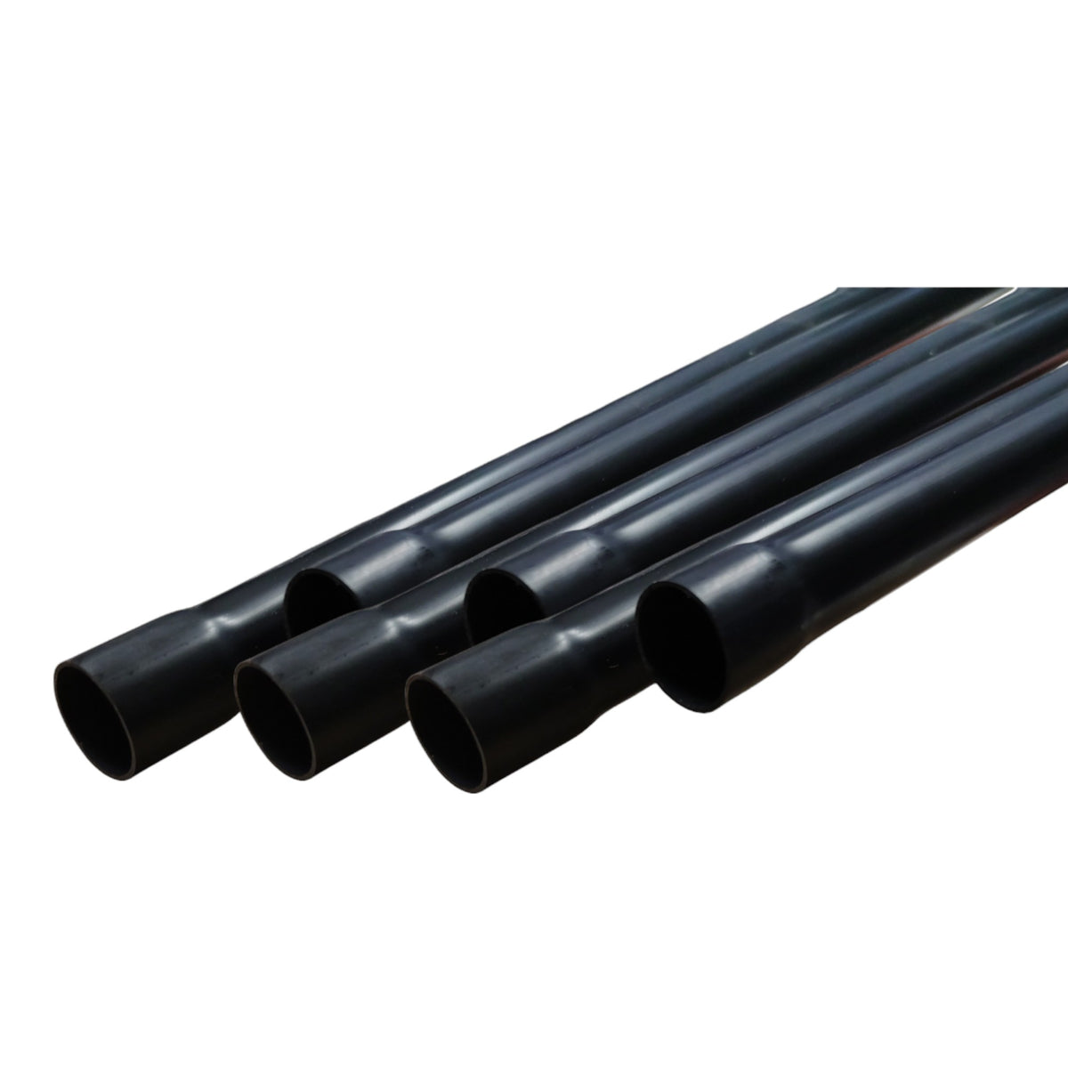 Rura kielichowa Ø20 mm czarna — detal