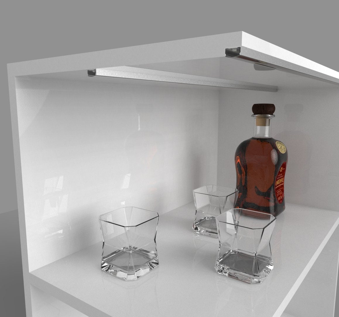 Profil LED aluminiowy SobkoTEC ST4 1m srebrny